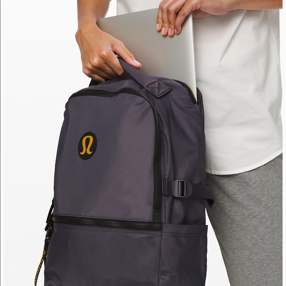 lululemon new crew backpack black